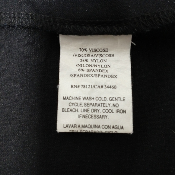 Eileen Fisher Sleeveless Viscose Midi Dress. Size XS - Picture 6 of 8